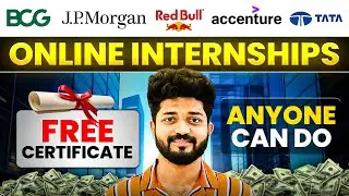 Free Online Internships and Courses with certificates 2025 || Freshers Don't miss this opportunity