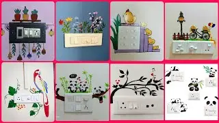 Switch Board Decor Ideas//Switch Board Art Designs /Switch Board Painting Ideas