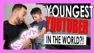 The YOUNGEST Youtuber is the world