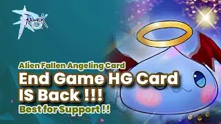 End Game Card for Headgear Alien Fallen Angeling Card | Ragnarok Mobile Eternal Love