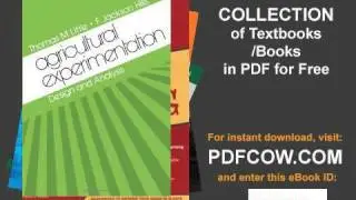 Agricultural Experimentation Design and Analysis