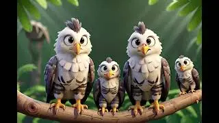 Harpy Eagle Song for Kids KidsMusic|kids story|kids animation|baby songs|nursery rhymes|Eagle Song