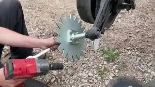 T44 Thompson closing wheel install