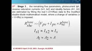 Sofiane Haddad  SEAM21 TOPIC Energy modeling and optimization