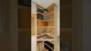 Entryway to Dining Flow: Best Shoe Cabinet Ideas! #entrywayinspo #cabinetdesign #oak