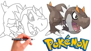 How To Draw TYRUNT POKEMON #696 | Generation 6
