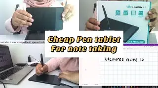 DIGITAL NOTE TAKING WITHOUT IPAD?|11.11 SHOPEE HAUL (HUION420)
