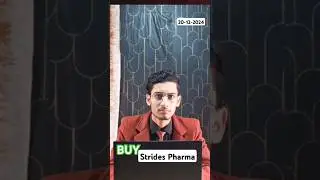 📉BUY- Strides Pharma. December 2024. @pushpendrasingh.