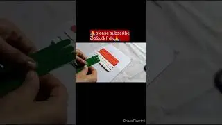 #Making indian flag from ice cream stick#shorts#youtubeshorts#