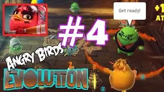Angry Birds Evolution: Gameplay Chapter-3 The Ancient Door Level 14 + Final Boss Fight Great Pyramid