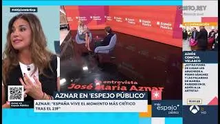 El repaso de Mariló Montero a Gonzalo Miró por defender a Sánchez y la amnistía