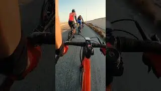 Headwind at seaside #insta360x4 #shorts  #shortvideo #procycling