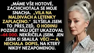 Sly&scaron;ela jsem svou snachu ř&iacute;ct: &bdquo;V&yacute;lety na Maledivy a letenky zaplaceny.&ldquo; O hodinu poz 44 000 dolarů&hellip;