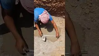 column marking column Centre line layout #building #construction #work #shortvideo #shots #shorts