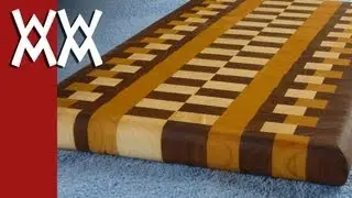 How to make a wood end-grain cutting board