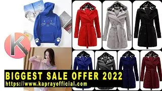 Biggest Sale Offer 2022 | Winter Collection Pakistani Dresses Design | Kapray Official | Online Shop