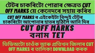 Tet cut off marks 2021||Assam tet cut of marks 2021||tet result||tet job 2021|| @MSforum786