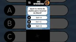 🎯 QUIZ DE INFORM&Aacute;TICA PARA CONCURSOS COM PERGUNTAS E RESPOSTAS. #quiz #quiztime #concursosp&uacute;blicos