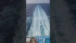 Carnival Jubilee Aft View