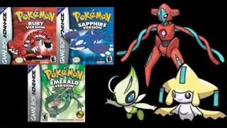 Pok&eacute;mon Emerald & Ruby & Sapphire How to Get Celebi & Jirachi & Deoxys