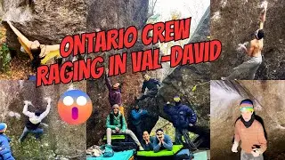 FULL BODY DESTRUCTION | Bouldering In Val-David