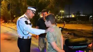 الفريق عدي سمير يحذر سائقي الدراجات من مخالفات المرور حفاظاً على سلامتهم