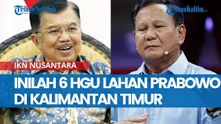 Inilah 6 HGU Lahan Prabowo di Kalimantan Timur, Termasuk di IKN Nusantara, JK Beber Cerita Lama