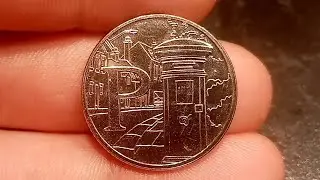 2018 A-Z 10P P FOR POSTBOX 10P Coin VALUE + REVIEW