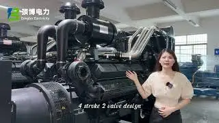 500KW Shangchai G series Diesel generator set