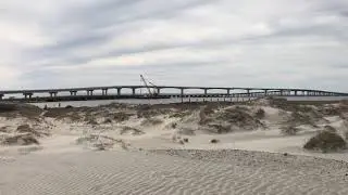 Oregon Inlet and the New Basnight Bridge