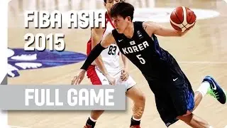 Singapore v Korea - Group C - Full Game - 2015 FIBA Asia Championship