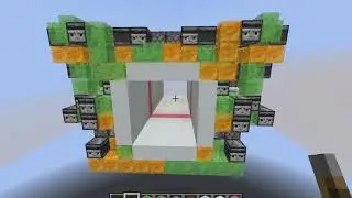 Movable 4x4 Piston Door; Minecraft 1.16; Flying Machine/Slimestone, Seamless, 14x13x16