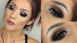 Perfect Fall Look : Dark Cranberry Eyes I Makeup Tutorial