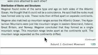 7.2.1 Explain Article: Continents on the Move