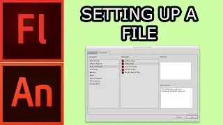 Setting up a File in Animate/Flash CC