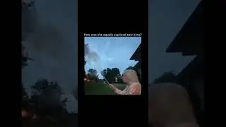 Fireworks scare grandma! #memes #shorts #funny #scared #fireworks