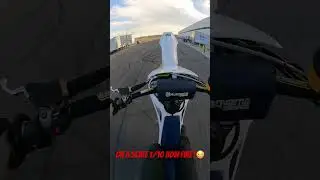 Started swervin😮&zwj;💨 #supermoto #sumo #wheelie #husqvarna #bikelife #supermoto #motorcycle #peace
