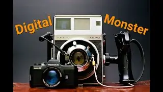 Mamiya Super 23 Digital, The Only Digital Medium format RF Camera (DIY Adapter)