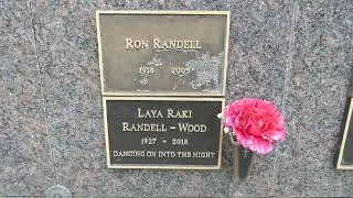 Actor Ron Randell Grave Pierce Brothers Memorial Park Los Angeles California USA November 30, 2022