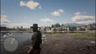 Upper Montana river by canoe RDR2