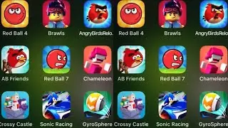 Apple Arcade - Red Ball 4, LEGO Brawls, Angry Birds Reloaded, AB Friends, Red Ball 7, Sonic Racing