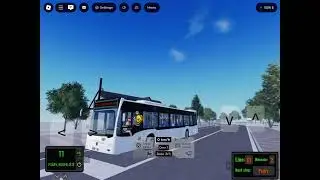Roblox [CBS] Czech Bus Simulator Mercedes-Benz Citaro Hybrid 12 Meter #1969 Line T1