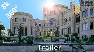 UNESCO Babelsberg Schlossgarten, Digitale Reise, Trailer, 8k, 360&deg;