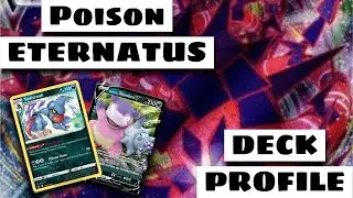 1HKO ANY VMAX! Poison Eternatus VMAX Deck Profile / Analysis (PTCGO Gameplay) (TEU - VIV)