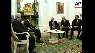 Syrian president visits Moscow for talks on Middle East, bilateral relations