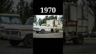 Evolution Of Trash Truck 1910-2020 #Short