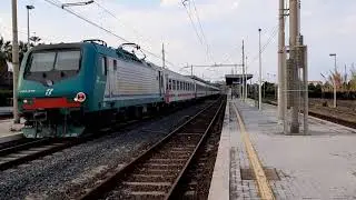 E464.619 IC 721+1523 Roma Termini-Siracusa+E464 617. Stazione di Acireale