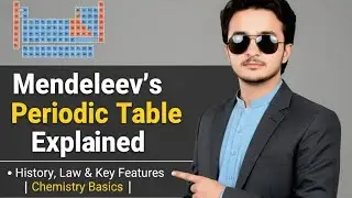 Mendeleev&rsquo;s Periodic Table Explained | History, Law & Key Features | Chemistry Basics
