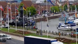 Timelapse of Spurn Lightship move
