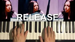Lady Raven - Release (Piano Tutorial Lesson) | TRAP Movie Music by Saleka